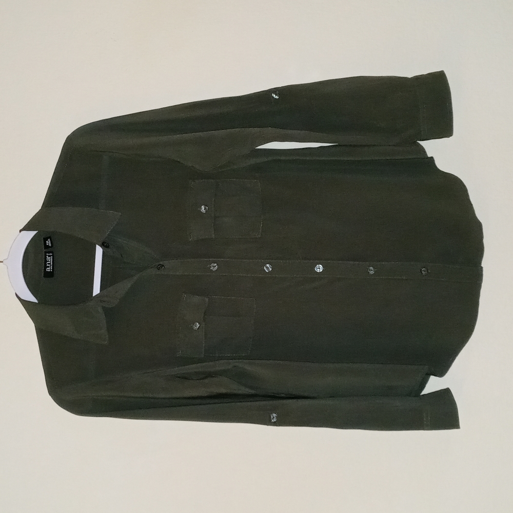 Olive long sleeved shirt